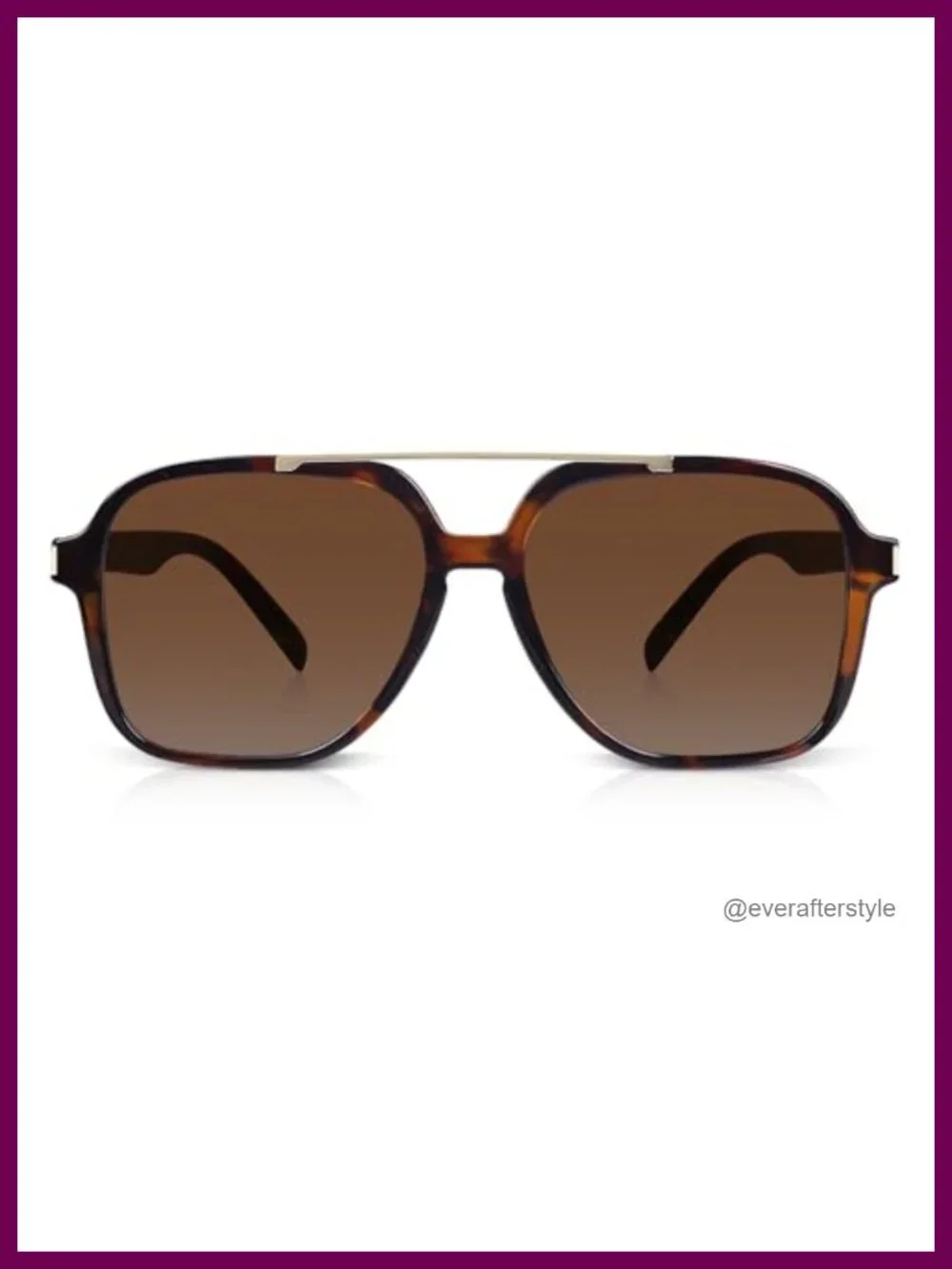 Vintage Retro Aviator Sunglasses Women UV400 Protection Lightweight